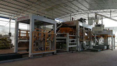 廣西紫荊科技8型機生產(chǎn)彩磚